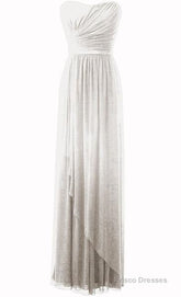 Wonderful Hunter Green Chiffon Ruffle Sweetheart Floor Length Empire Bridesmaid Dresses