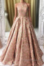 Chic Modest Halter Long Princess Formal Prom Dress Beautiful Formal Prom Gowns