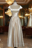A-line Cap Sleeves Ankle Length Mother Of The Bride Dress