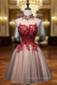 A-line Homecoming Dress Short/Mini Formal Prom Dress Juniors Homecoming Dress