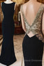 Backless Formal Prom Dress,Mermaid Formal Prom Dress,Lace Formal Prom Dress,Fashion Formal Prom Dress