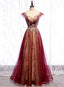 Beautiful Gradient Tulle Sweetheart A-Line Prom Dress, Charming Formal Gown