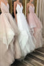 Champagne Formal Prom Dress, White Formal Prom Dress, Pink Formal Prom Dress, ChampagneWhitePink Wedding Dress, ChampagneWhitePink Formal Dress