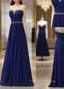 Cheap bridesmaid Dress Royal Blue Formal Prom Dress Long Bridesmaid Dress