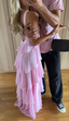 Classic Pink Prom Dresses Long Prom Gown 22Th Birthday Outfit