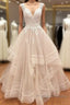 Custom Made Tulle Lace Long Formal Prom Gown, Lace Evning Dress