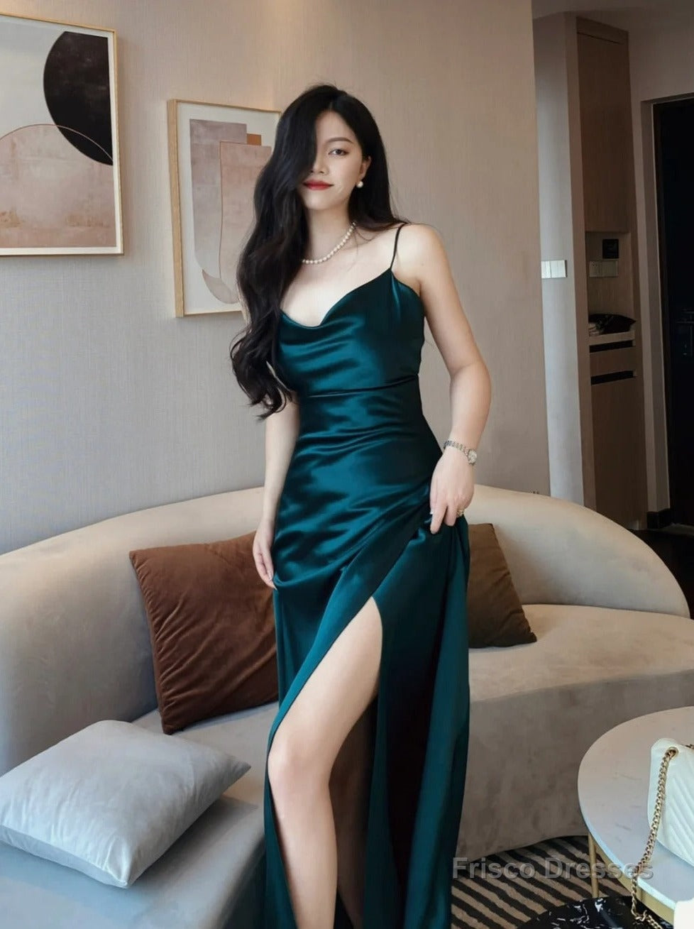 Emerald Green Prom Dress Long Party Dress Outfit, Evening Dress Simple Frisco Dresses Emerald Green Prom Dress Long Party Dress Outfit, Evening Dress Simple Frisco Dresses