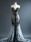 Glam Sweetheart Mermaid Tulle Prom Dress Stylish Evening Dress