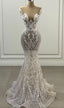 Long Mermaid Prom Dress Evening Dress Wedding Dress