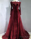 Long Sleeves Velvet Mermaid Prom Dresses Detachable Skirt