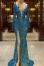 Memaid Long Formal Prom Dress Sexy Evening Gown