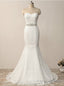 Mermaid Lace Sweetheart Lace Wedding Dress