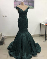 Mermaid Off The Shoulder Prom Evening Dress