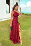 Mermaid One Shoulder Long Prom Dress
