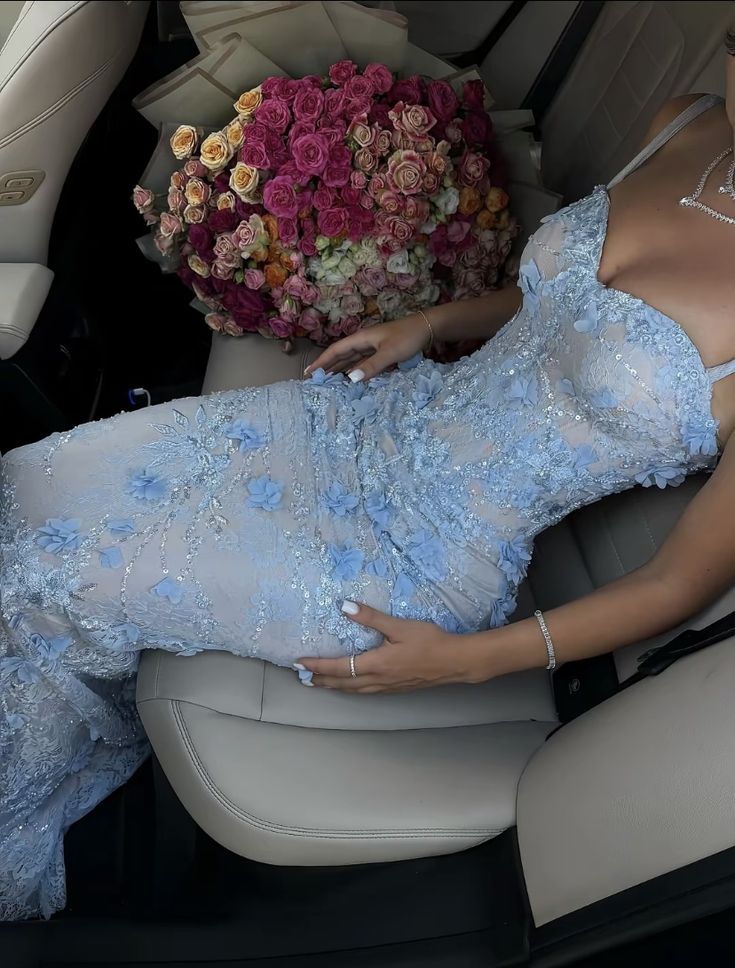 Modest Mermaid Spaghetti Straps Light Sky Blue Long Prom Dresses Party Frisco Dresses Modest Mermaid Spaghetti Straps Light Sky Blue Long Prom Dresses Party Frisco Dresses