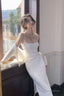 Modest Sheath White Straps Birthday Dresses 21Th Birthday Outfit