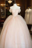 Pink Tulle Sweetheart Ball Gown Cute Sweet 16 Dress, Pink Tulle Formal Prom Dress