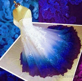 Popular Prom Dresses,Colored Prom Dress, Sweetheart Appliques Prom Dresses,Modern Wedding Dress