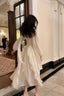 Pretty A Line High Neckline Chiffon Ankle Length Evening Dress Prom Dresses