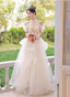 Princess A-Line Halter Neck Sequin Embroidered Tiered Tulle Long Prom Dress Evening Dress