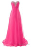 Sweetheart Beaded Illusion Fashion New Style Evening Dresses
