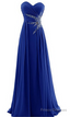 Sweetheart Beading Floor-length Chiffon Evening Dresses