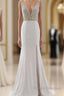 Formal Prom Dress Evening Party Gowns Long Sexy High Slit Chiffon Crystal