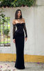 Sexy Black Mermaid Long Prom Dress