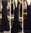 Sexy Black Formal Prom Dress, Formal Prom Dress, Formal Gown, Graduation School Party Dress, Winter Formal Dress