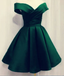 Short Emerald Green Homecoming Dresses For Prom Party