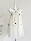 Sweet White Lace Ruffled Tulle Short 16Th Birthday Dress