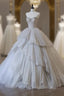 Timeless Ball Gown Sweetheart Tulle Long Wedding Dress Bridal Dress