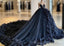Unique Formal Prom Dress Evenin Gowns Wedding Dress With Train Formal Prom Dress