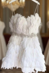 Vintage A Line Satin White Homecoming Dress 18Th Birthday Outfits