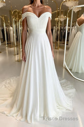 White sweetheart chiffon long Formal Prom Dresses white formal Dresses