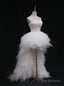 White Tulle Sweetheart Wedding Dress