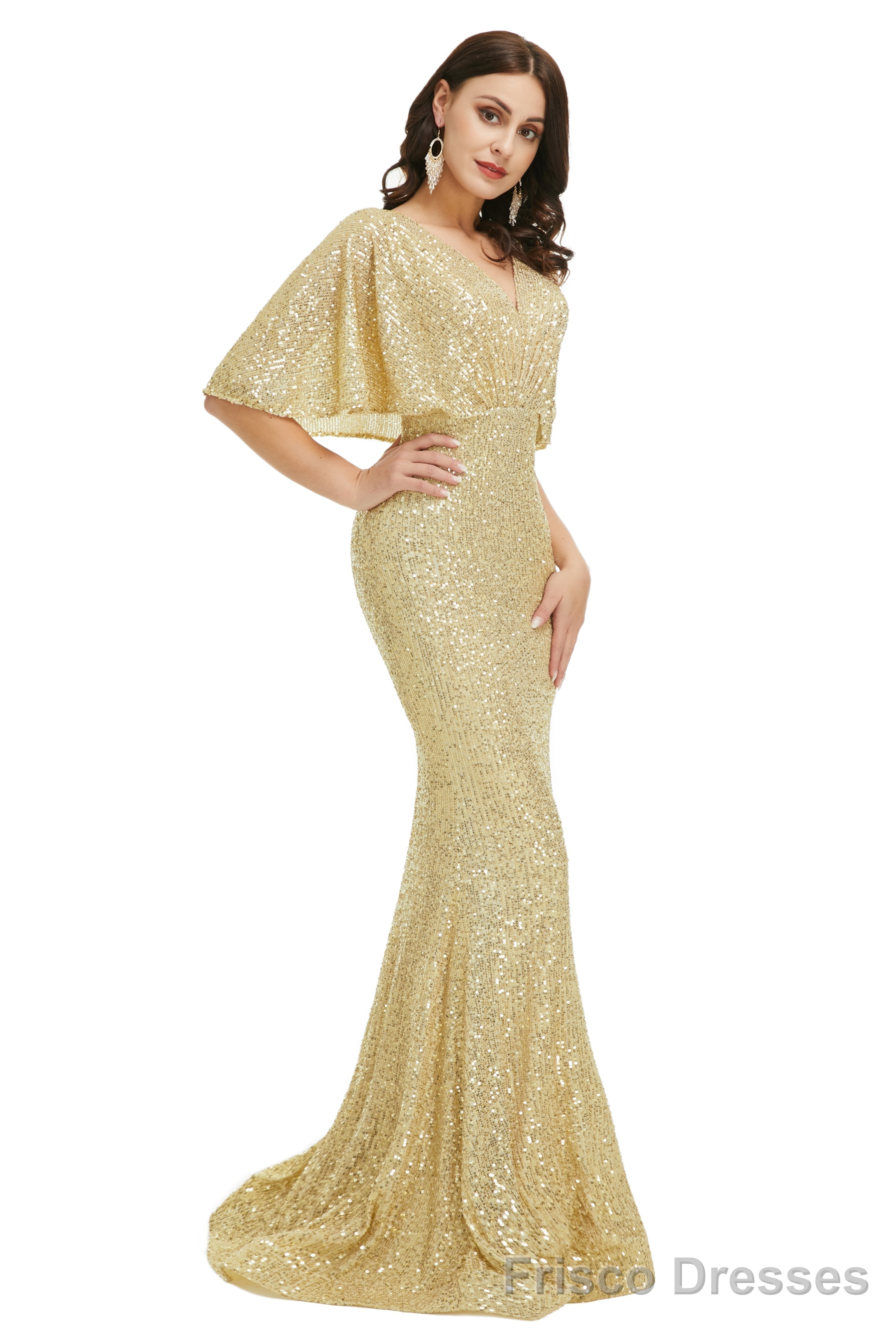 Long Prom Dresses 2025 Formal Dresses V Neck Prom Dress Floor Length Gowns