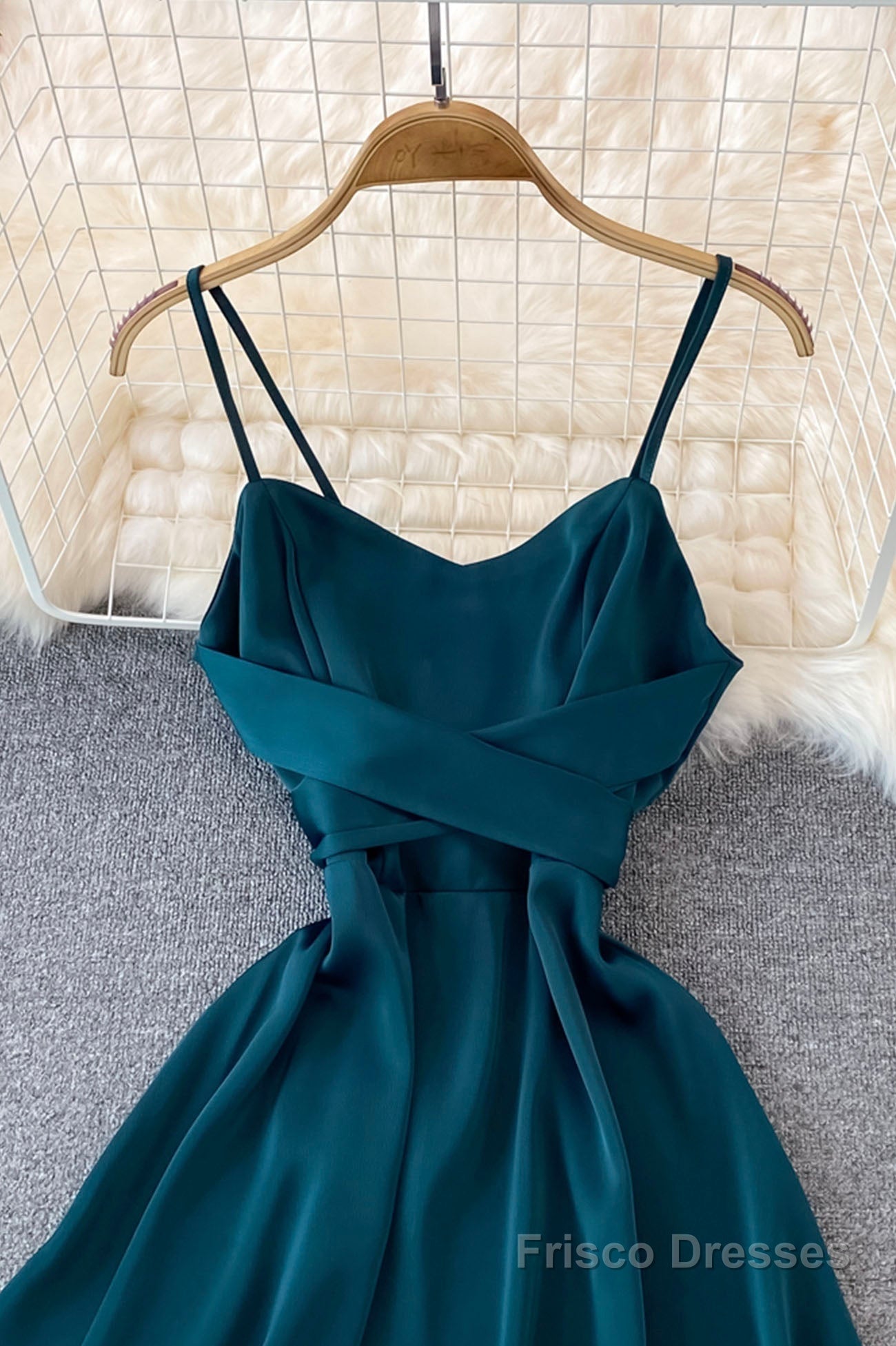 Cute Satin Short Dresses, A-Line Fashion Dresses – Frisco Dresses