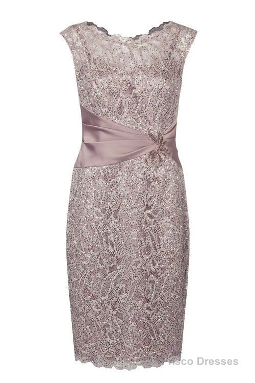 Sparkly Short Mother of the Bride Dress Main image