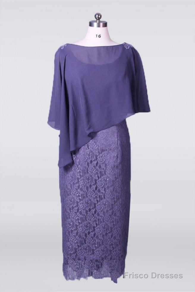 Vintage Sheath Lace Mother Of The Bride Dress Main image