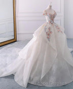 White Sweetheart Off Shoulder Lace Long Formal Prom Dress, White Evening Dress