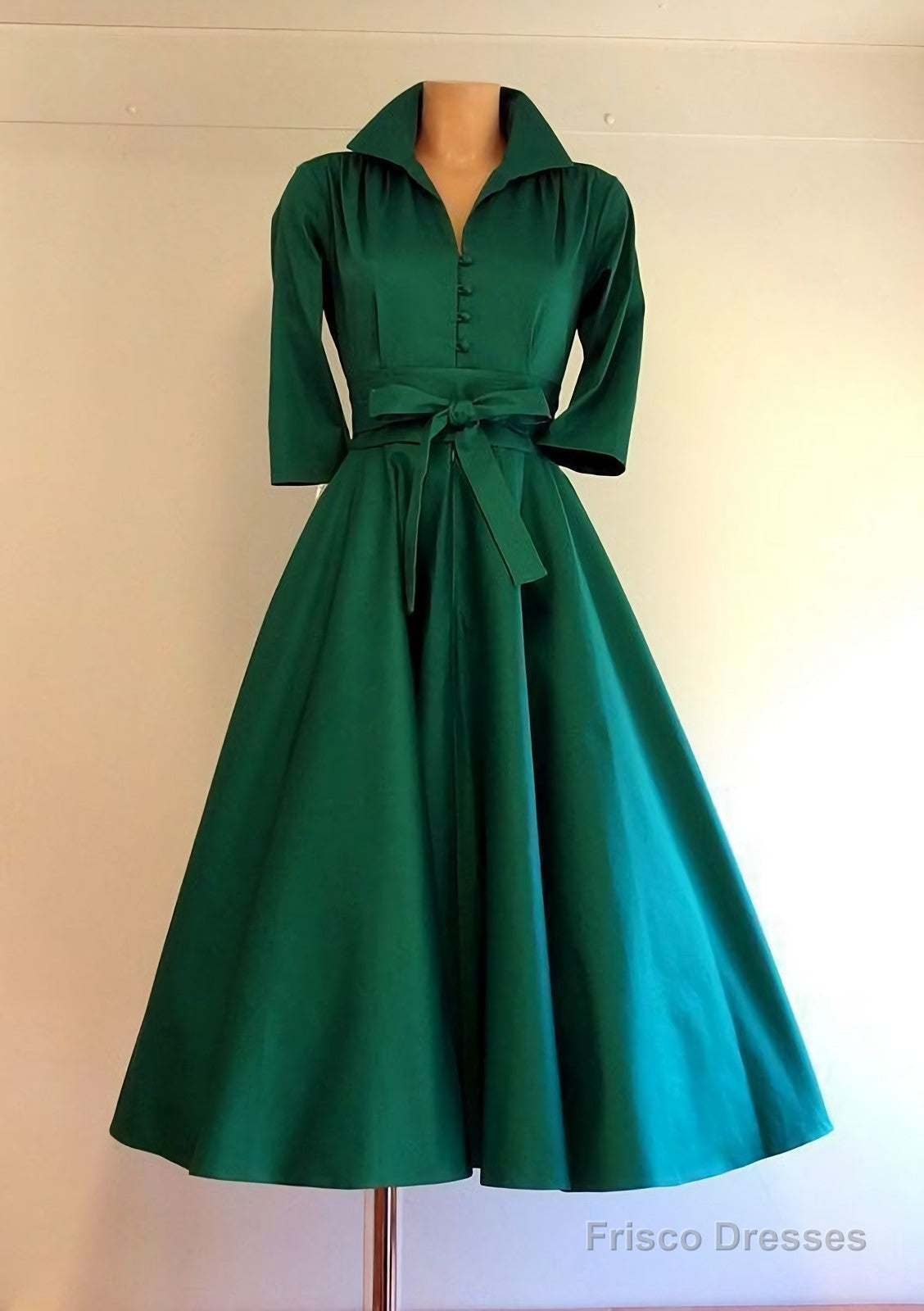 Amazing Green Knee Length Homecoming Dress/4883 Main image