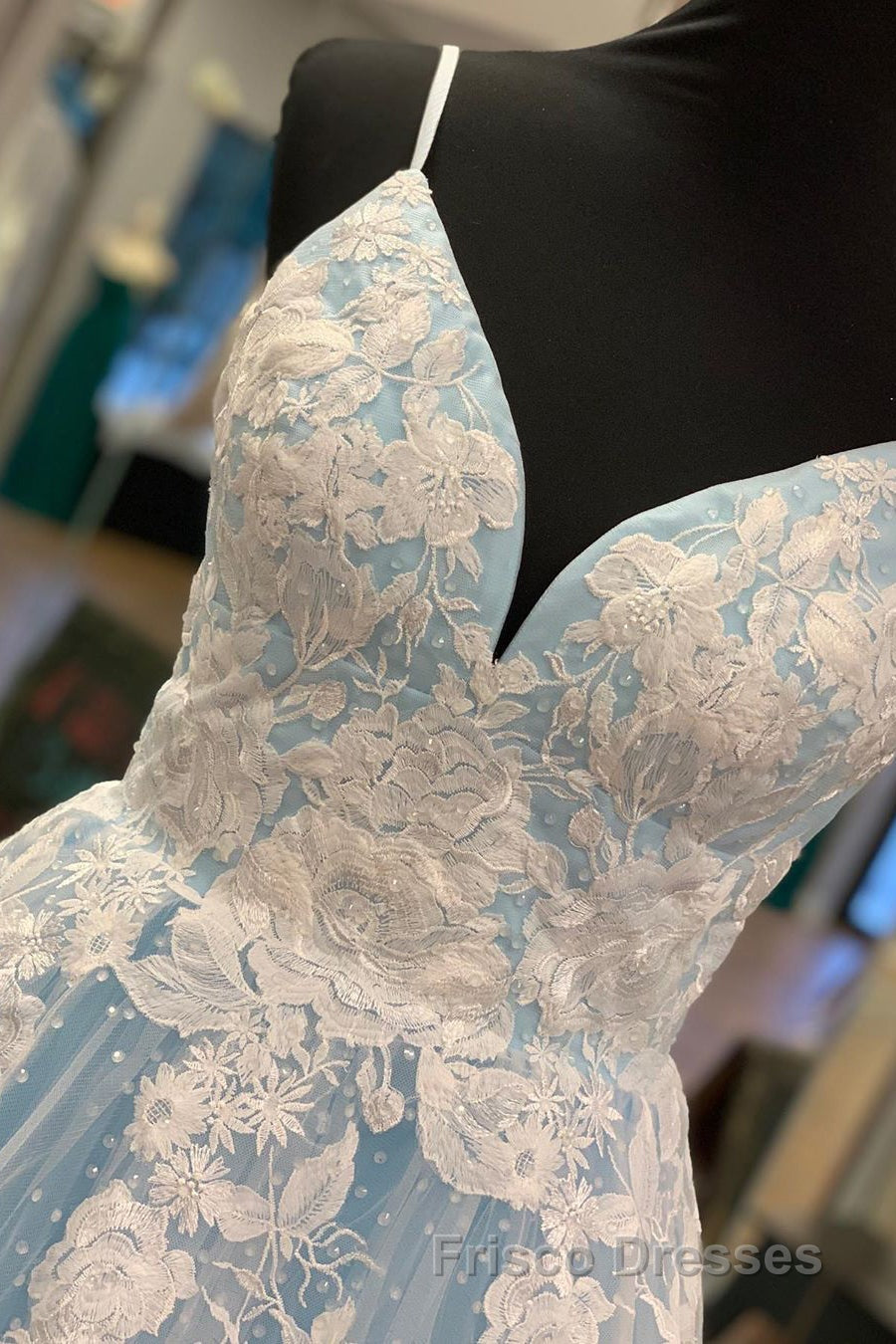 Elegant V Neck Lace-Up Back Pink Long Formal Prom Dress with Appliques