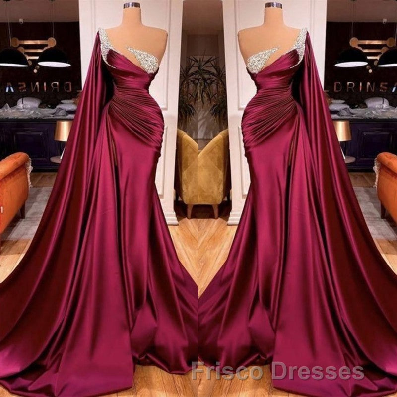 Gorgeous Mermaid Beads Evening Formal Prom Dress WIth Ruffles Secondary image