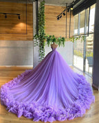 Unique Formal Prom Dress evening gowns Wedding Dress with Train Formal Prom Dress