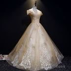 Floor Length Lace Up Princess Formal Prom Dress For Teens Pretty Formal Prom Gowns