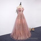 Lovely Tight A-line Lace Up Blue Formal Prom Dress For Girls Party Dress
