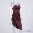 New Satin Green Formal Prom Dresses Spaghetti Strap Party Evening Dresses