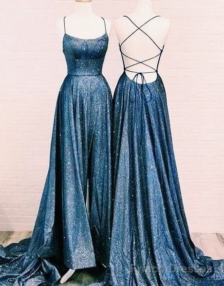 Sequins long prom dress evening dress Secondary image
