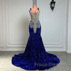 Gorgeous Long Dress Luxury Black Girls Formal Prom Party Formal Gowns